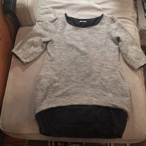 Loeffler Randall sweater mini dress